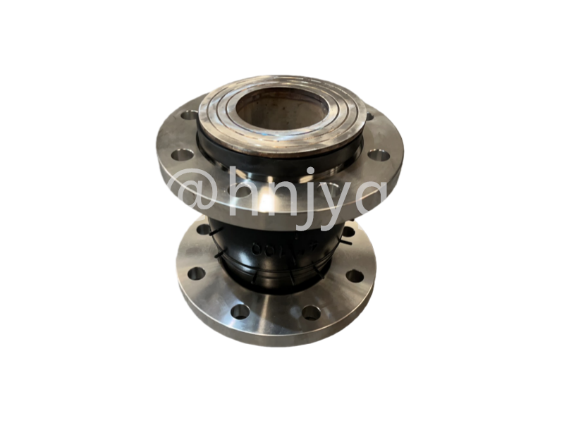 Rubber expansion joints corresponding to wear-resistant media