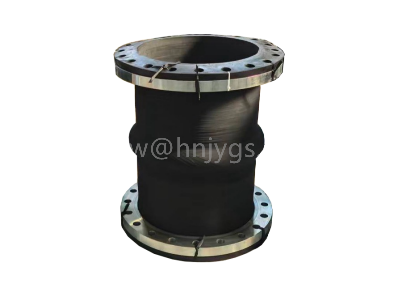 Компенсатор с резиновым фланцем NR, DN700, DN800, длина конструкции L1000mm